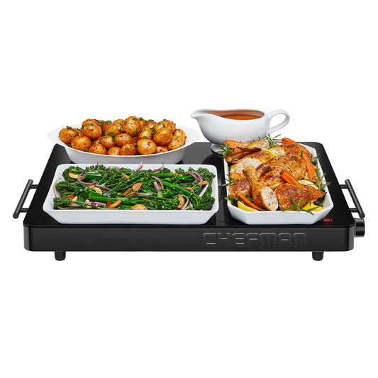 Electric Warming Tray with Adjustable Temperature Control